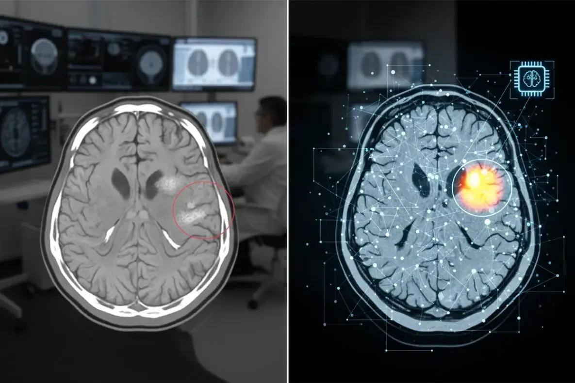 Как ИИ «видит» ранние изменения на КТ и МРТ