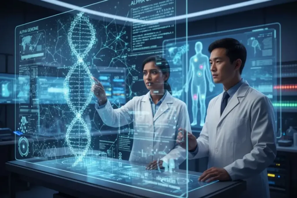 DeepMind представил AlphaGenome для анализа генетических рисков