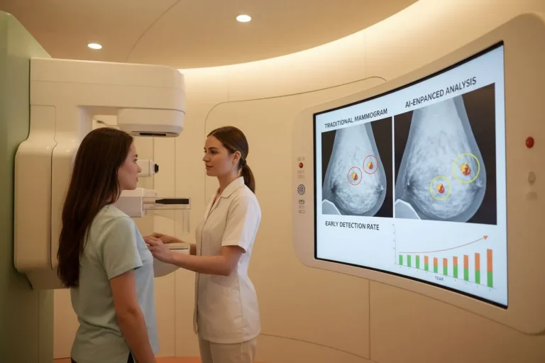 Как ИИ улучшил раннее выявление рака груди в программе скрининга