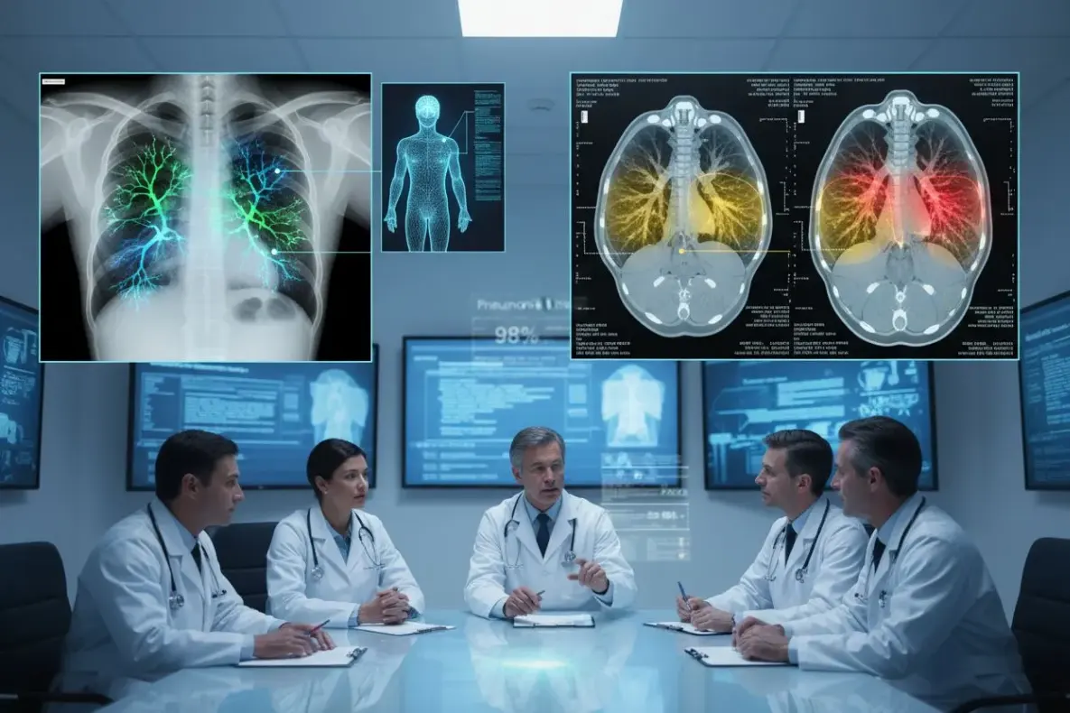 ИИ и пневмония: диагностика по рентгену и КТ